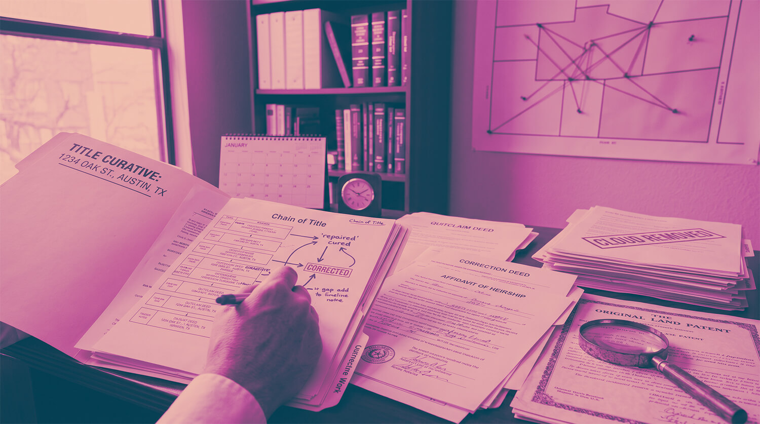 What Is Title Curative Work?